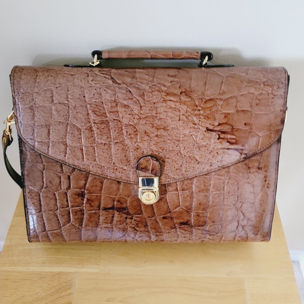 Belle Rose Hand Bag, 14" x 10" X 4"